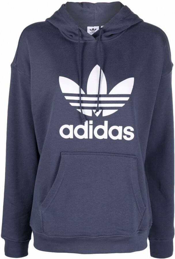 Adidas Hoodie met logo Blauw