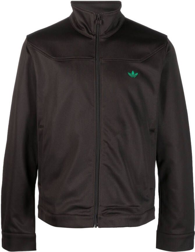 Adidas Trui met geborduurd logo-afwerking Bruin