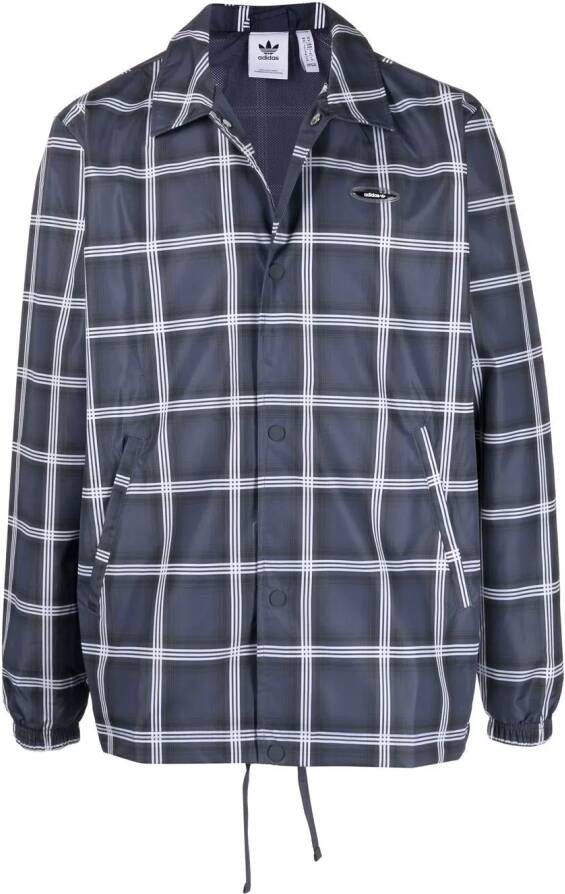 adidas Jack met logopatch Blauw