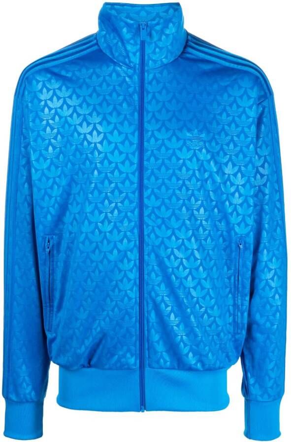 Adidas Trainingsbroek met elastische taille Blauw