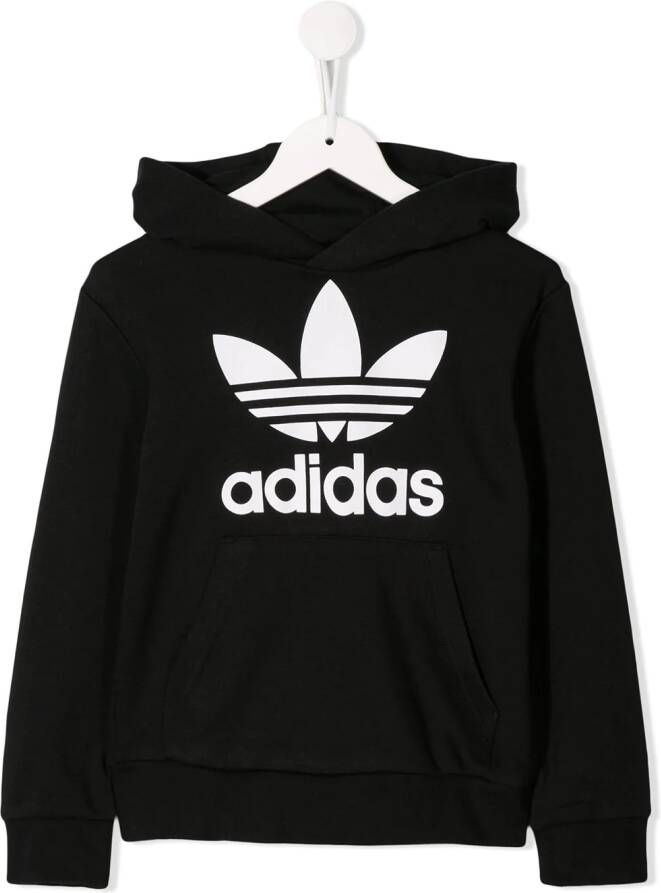 Adidas Kids Hoodie met logoprint Zwart