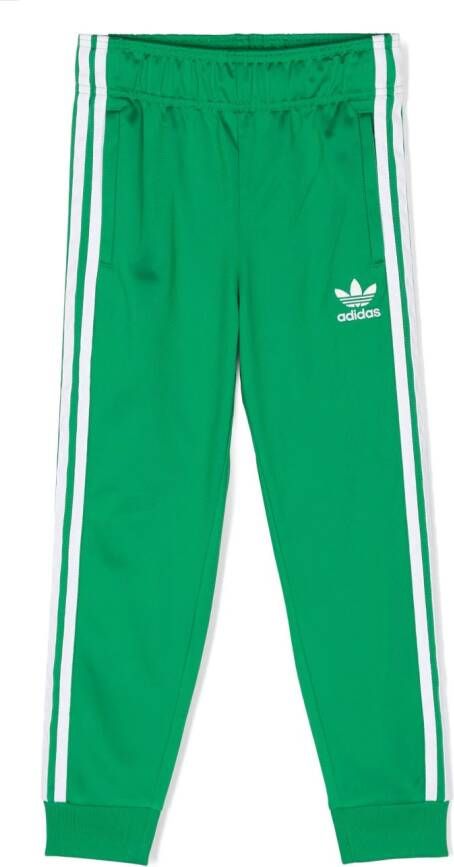 Adidas originals outline jersey top joggers in green dh5792