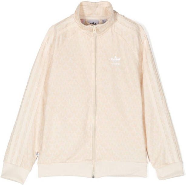 Adidas Kids Vest met rits Beige