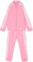 Adidas Kids Gestreept trainingspak met geborduurd logo Roze - Thumbnail 1