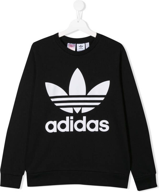 Adidas Kids Sweater met logo Zwart