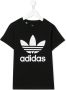 Adidas Kids T shirt met logo kinderen katoen 10 jaar Zwart - Thumbnail 1