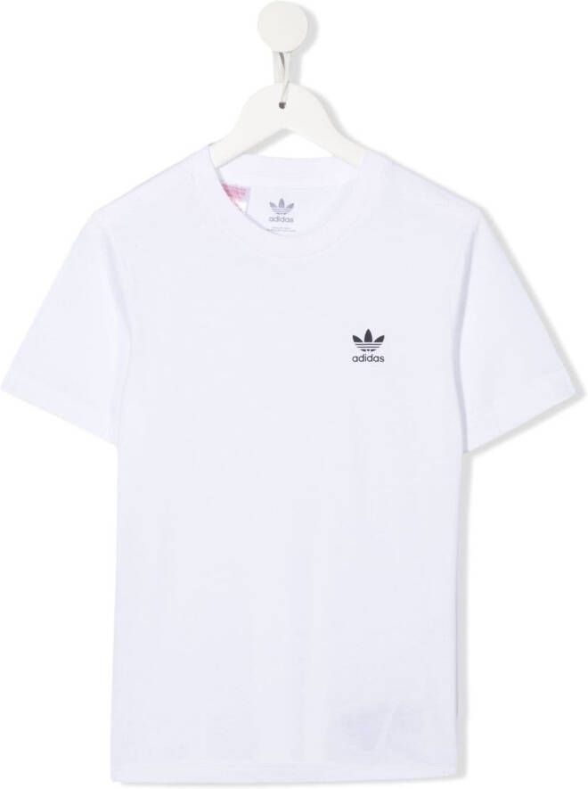 Adidas Kids T-shirt met ronde hals Wit