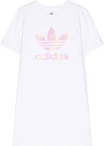 Adidas Kids T-shirtjurk met print Wit