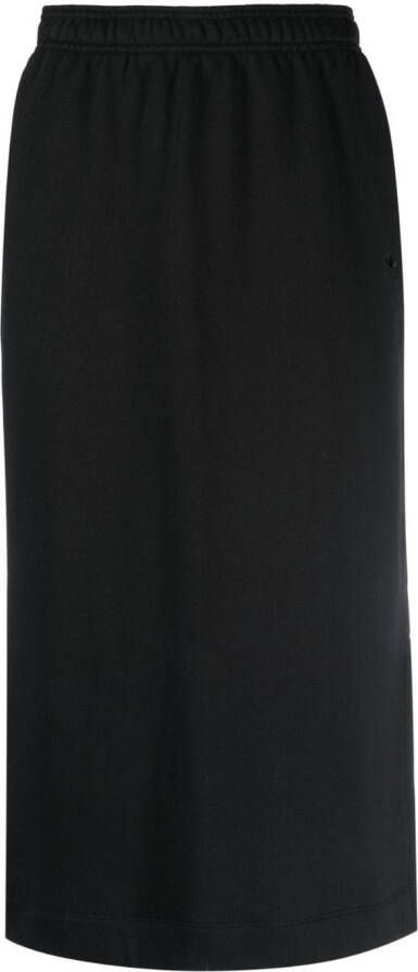 adidas Mini-rok met geborduurd logo Zwart