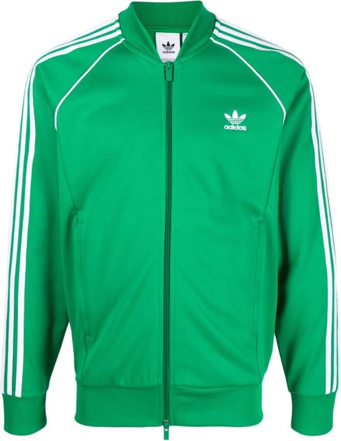 Adidas Sweater met geborduurd logo Groen