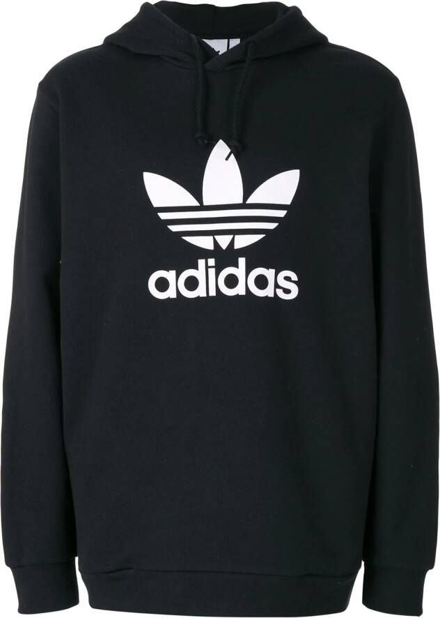 Adidas Originals Trefoil hoodie Zwart