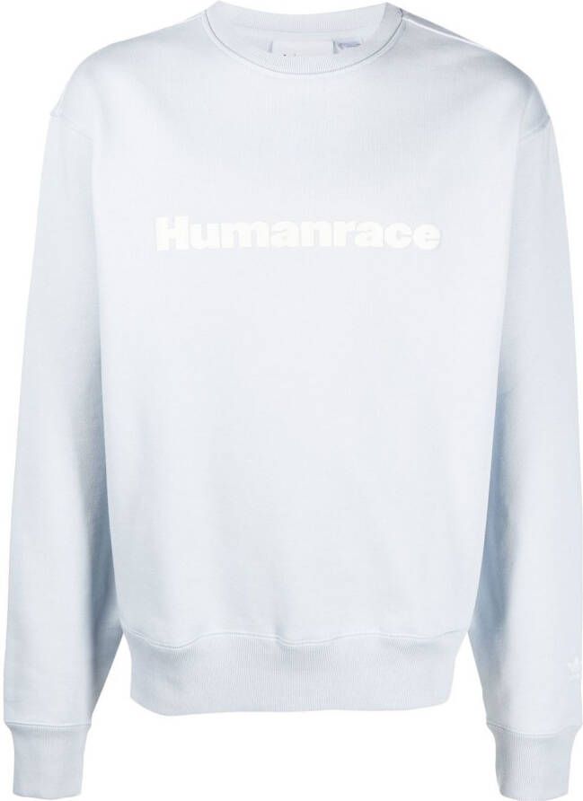 Adidas x Pharrell Williams hoodie met print Beige