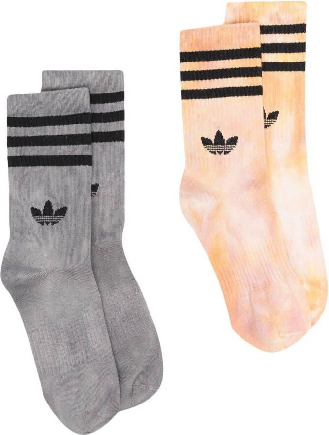 Adidas Joggingbroek met elastische taille Beige