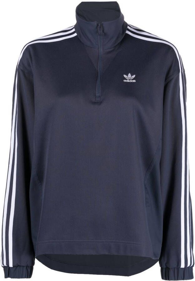 Adidas Hoodie met colourblocking Rood