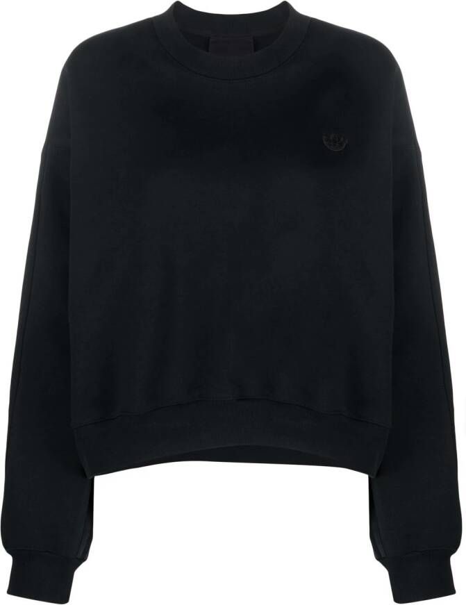 Adidas Sweater met ronde hals Zwart