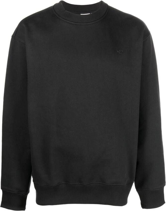 Adidas Sweater met ronde hals Zwart