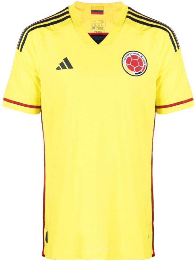 Adidas T-shirt met vlammenprint Rood
