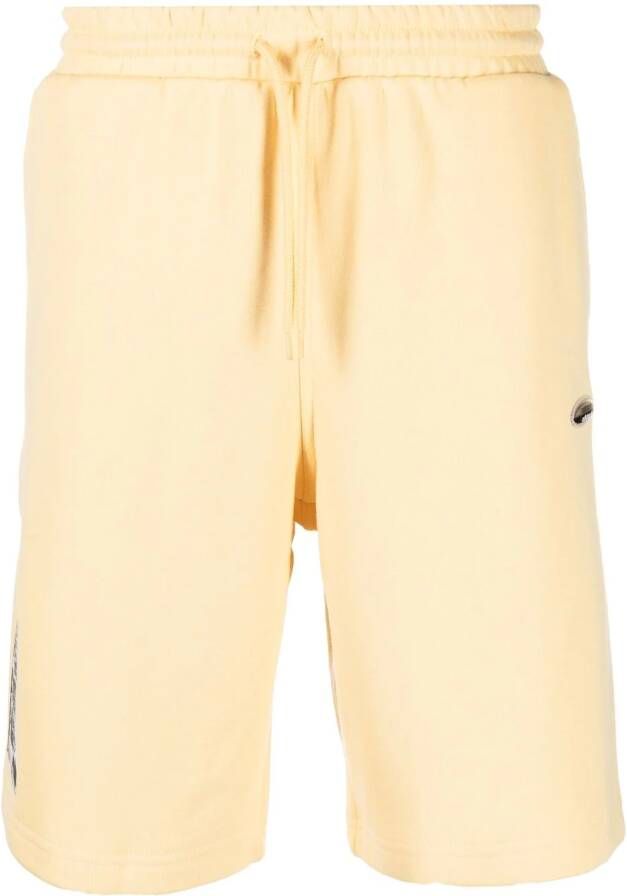 Adidas Trainingsshorts met logodetail Geel