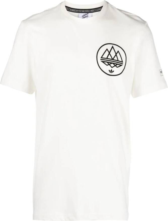 Adidas x Kerwin Frost Planet AOP trainingsbroek met print Blauw
