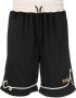 Advisory Board Crystals Trainingsshorts met logo-applicatie Zwart - Thumbnail 1