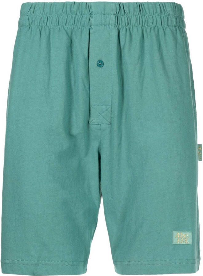 Advisory Board Crystals Shorts met logopatch Groen