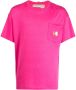 Advisory Board Crystals T-shirt met logoplakkaat Roze - Thumbnail 1