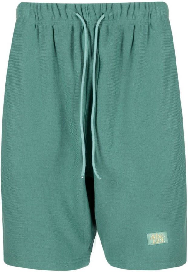 Advisory Board Crystals Trainingsshorts met geborduurd logo Groen