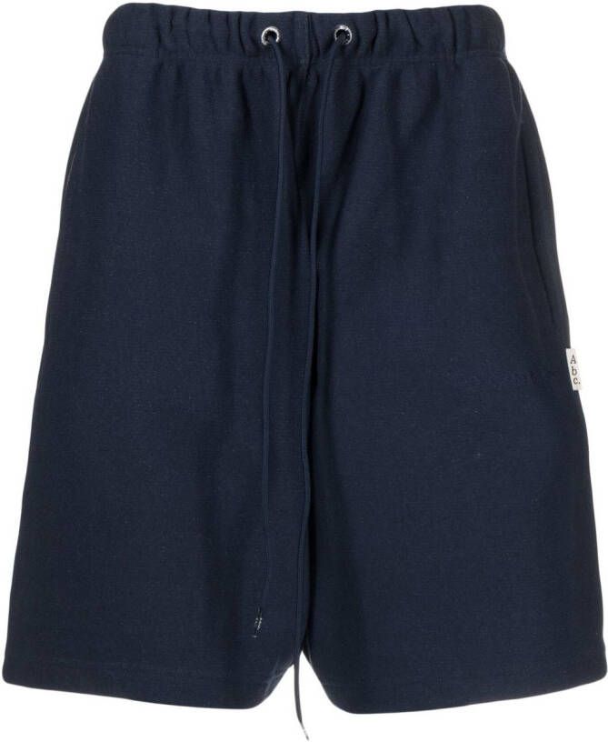 Advisory Board Crystals Trainingsshorts met trekkoord Blauw