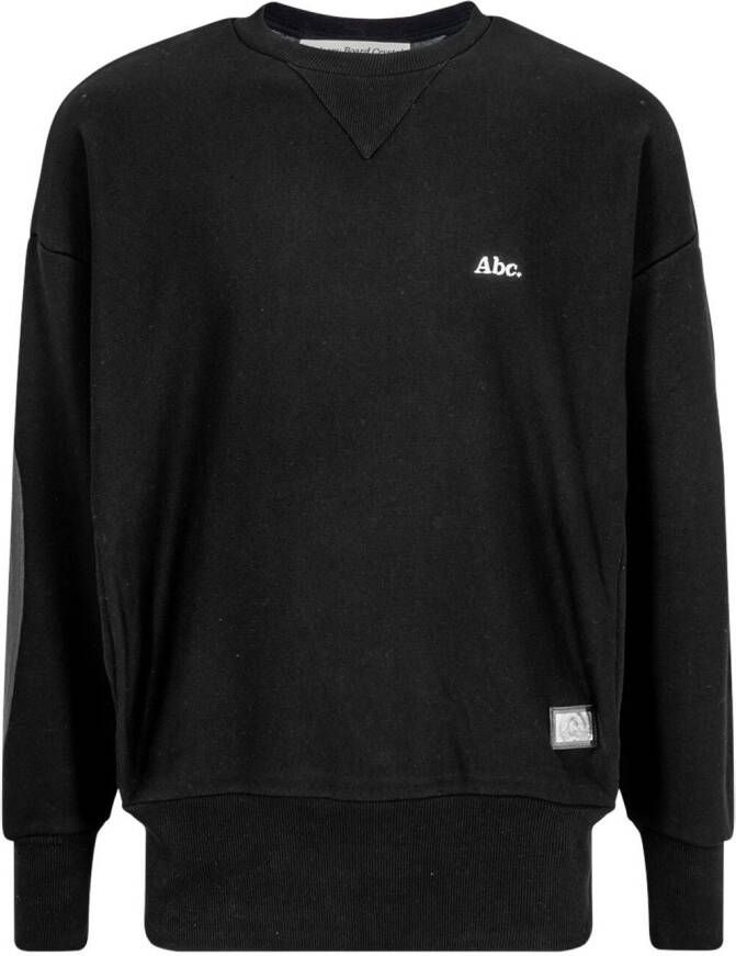 Advisory Board Crystals Sweater met geborduurd logo Zwart