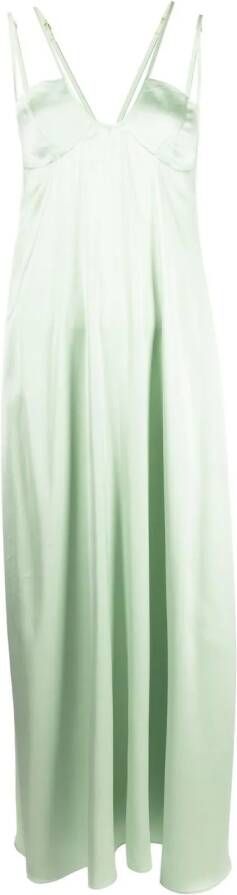 AERON Maxi-jurk Groen