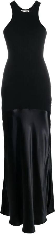 AERON Maxi-jurk met racerback Zwart
