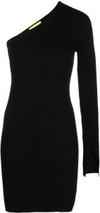 AERON Off-shoulder mini-jurk Zwart