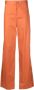 AERON Strato wide-leg trousers Oranje - Thumbnail 1