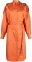 AERON Uitgesneden blousejurk Oranje - Thumbnail 1