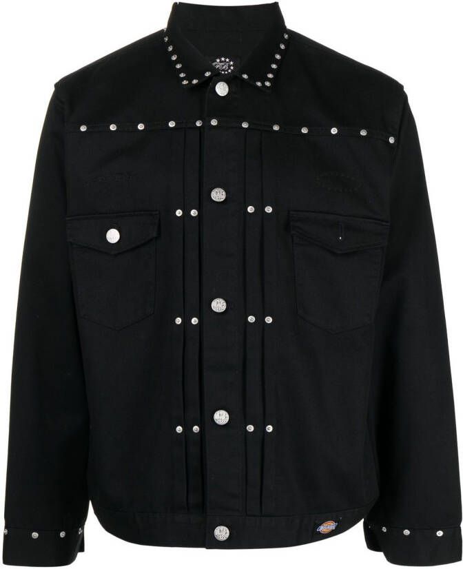 AFB x Dickies jack met studs Zwart