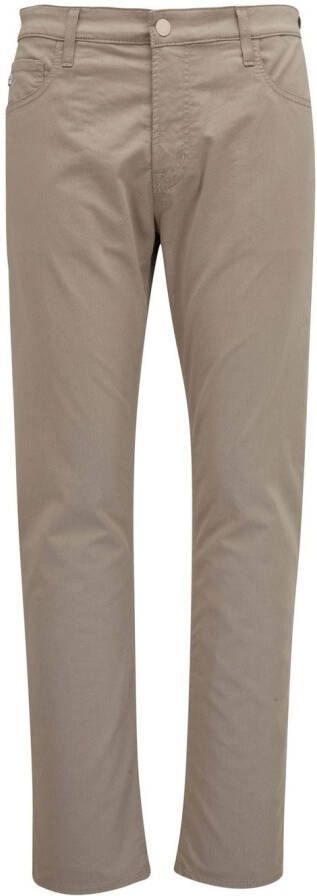 AG Jeans Straight broek Beige