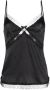 Agent Provocateur Gisele tanktop met kant Zwart - Thumbnail 1