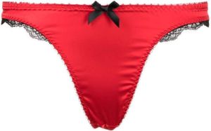 Agent Provocateur String Rood