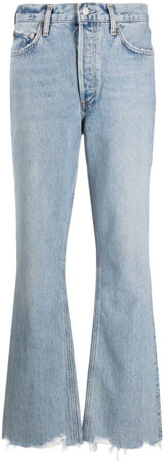 AGOLDE Bootcut jeans Blauw