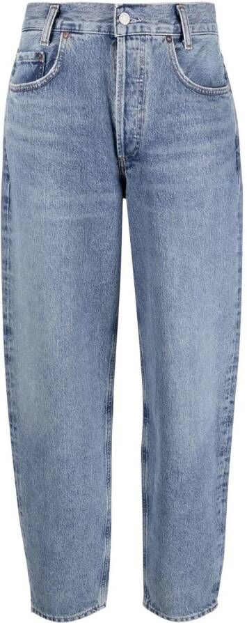 AGOLDE Jeans met toelopende pijpen Blauw