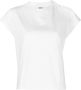 AGOLDE T-shirt met ronde hals Wit - Thumbnail 1
