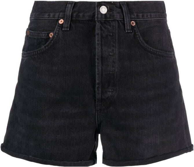 AGOLDE Denim shorts Zwart