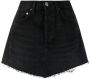 AGOLDE Denim rok Zwart - Thumbnail 1