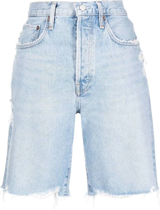 AGOLDE Denim shorts Blauw