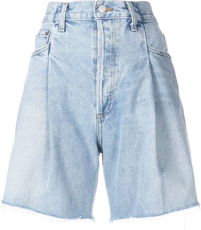 AGOLDE Denim shorts Blauw