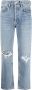 AGOLDE Gerafelde jeans Blauw - Thumbnail 1