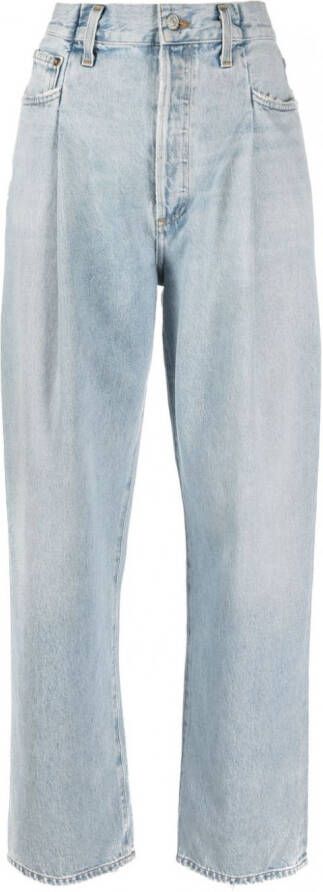 AGOLDE High waist jeans Blauw