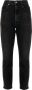 AGOLDE High waist jeans dames katoen Polyester 24 Zwart - Thumbnail 1