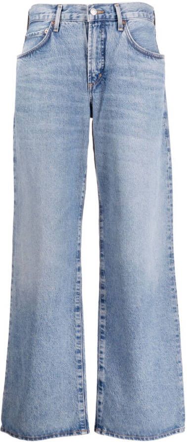 AGOLDE Jeans van biologisch katoen Blauw
