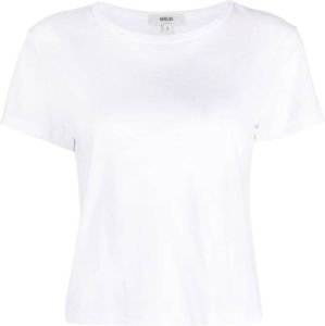 AGOLDE T-shirt van katoenmix Wit